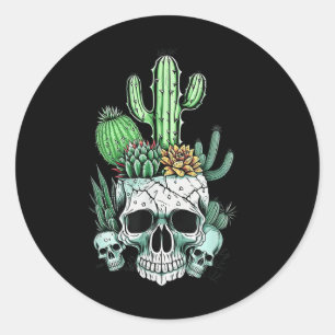Adesivo Camisas De Caveira Sucultas Cactus Para Homens Hal