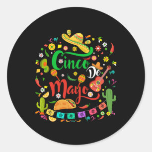 Adesivo Camisas de festa Cinco De Mayo para homens, 5 De M