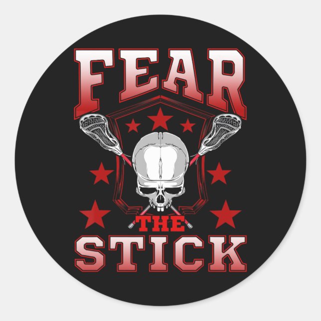 Adesivo Camisas De Lacrosse Lover T Camisa Lágrima De Cami (Frente)