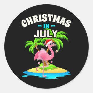 Adesivo Camisas de Natal em Julho para Mulheres Homens Cri