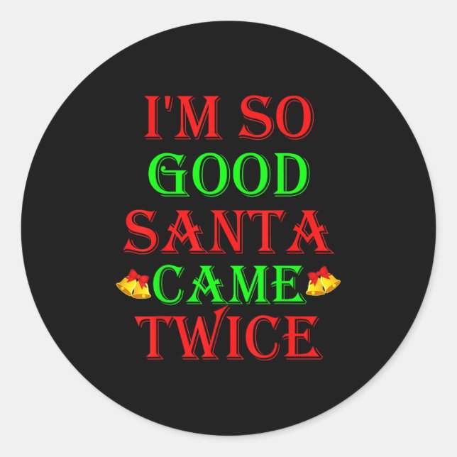 Adesivo Camisas De Natal Inadequadas Uni Adulto Sma Preto (Frente)