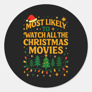 Adesivo Camisas de Natal, Provavelmente Assistir a Todo o 