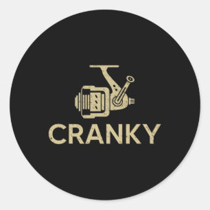 Adesivo Camisas De Pesca Cranky Vintage Pais Pais Da