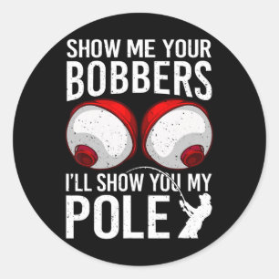 Adesivo Camisas de Pesca para Homens Presentes Engraçados