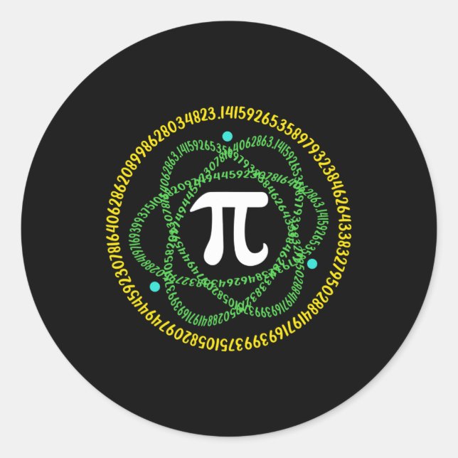 Adesivo Camisas de Professores de Matemática Científica (Frente)