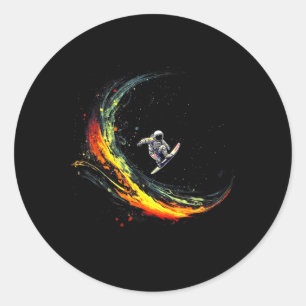 Adesivo Camisas de Sofrimento no Espaço Sideral, Astronaut