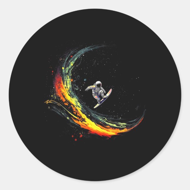 Adesivo Camisas de Sofrimento no Espaço Sideral, Astronaut (Frente)
