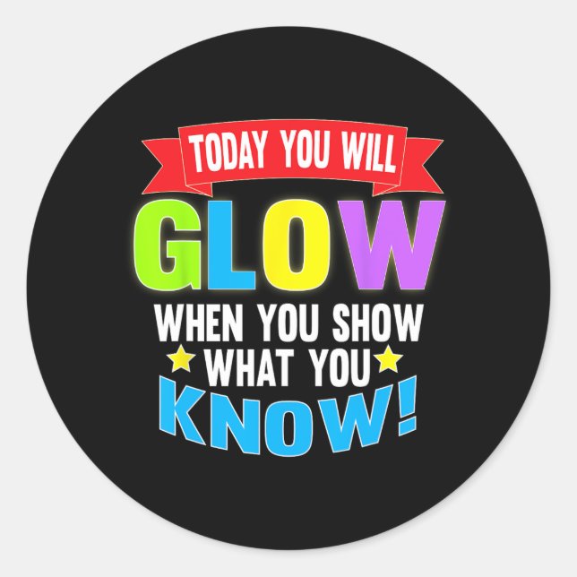 Adesivo Camisas De Testes Motivacionais Para Professores D (Frente)