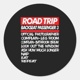 Adesivo Camisas De Viagem Familiar Engraçadas _ Férias _ V