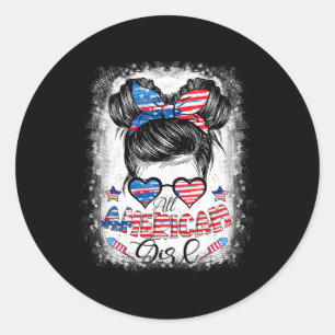 Adesivo Camisas Desbotadas Para Meninas Totalmente America