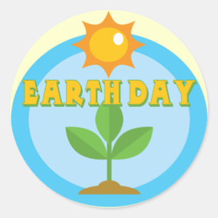 Adesivo Camisas e presentes de Earthday