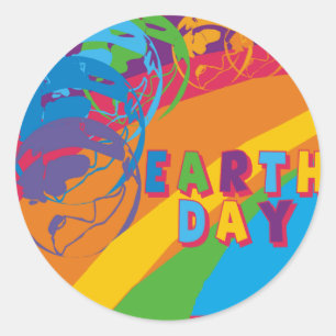 Adesivo Camisas e presentes de Earthday T