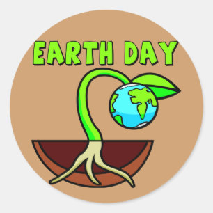 Adesivo Camisas e presentes de Earthday T