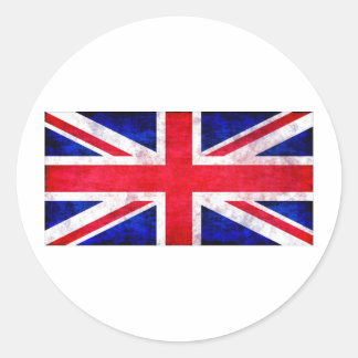 Adesivo Camisas e presentes do Union Jack grunge