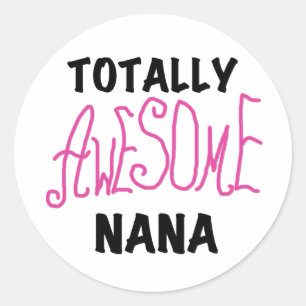Adesivo Camisas e presentes totalmente incríveis Nana Pink