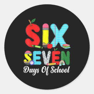 Adesivo Camiseta 67 Dias De Escola Professor Crianças Engr