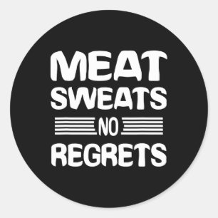 Adesivo Camiseta Carne Suores Sem Arrependimentos Camisa D