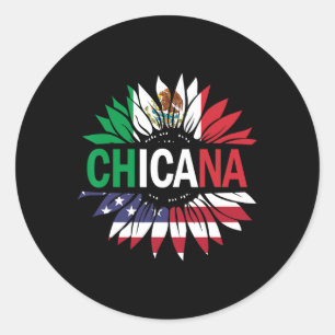 Adesivo Camiseta Chicana Homens Mulheres Crianças Meninas
