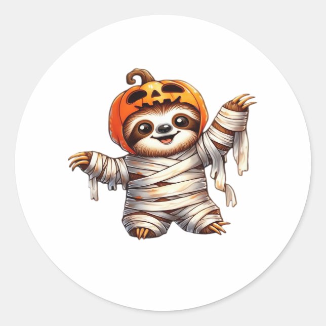 Adesivo Camiseta Clássica de Halloween da Mamãe (Frente)