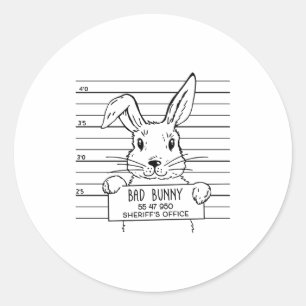 Adesivo Camiseta Coelho Engraçado Fofo Páscoa Feliz 