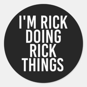 Adesivo Camiseta Coisas de Rick Engraçado Igovernment