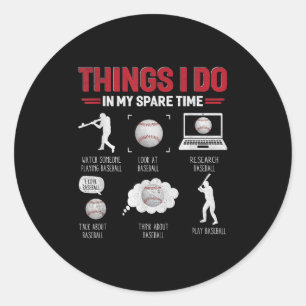 Adesivo Camiseta Coisas Que Faço No Meu Tempo Livre Funny