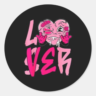 Adesivo Camiseta Combinando Coração Nk Drip Nk Loser Lover