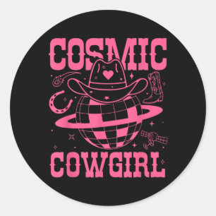 Adesivo Camiseta Cosmic Space Cowgirls Festa de Despedida 
