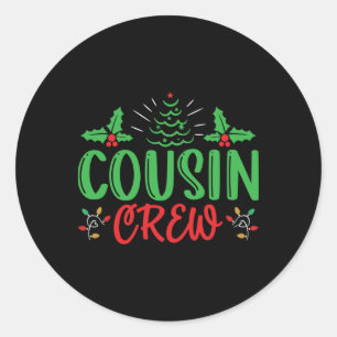 Adesivo Camiseta Cousin Crew
