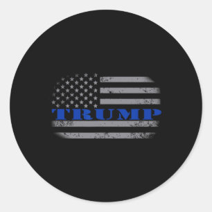 Adesivo Camiseta da Bandeira Americana Política Pro Trump 