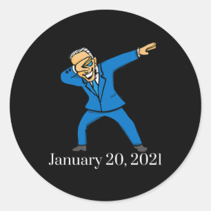 Adesivo camiseta de Biden Shirt Biden Dabbing 2021