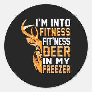 Adesivo Camiseta de caça, estou na Malhação Deer Freezer E