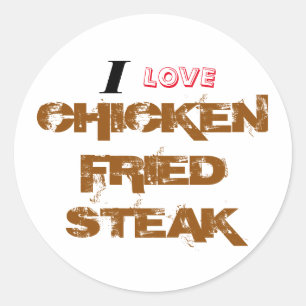 Adesivo Camiseta de Chicken Fried Steak