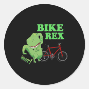 Adesivo Camiseta de Ciclismo de Montanha Dinossauro T-Rex 