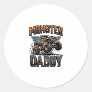 Adesivo Camiseta de desenho de gravura vintage de Monster