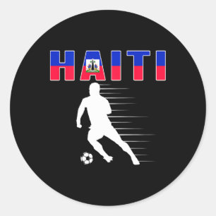 Adesivo Camiseta de Fãs de Futebol do Haiti - Futebol Band