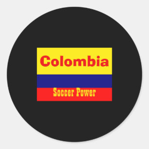 Adesivo Camiseta de futebol da Colômbia