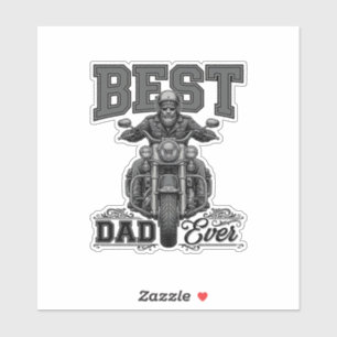 Adesivo Camiseta de Gravura Vintage de Motoqueiro Melhor P