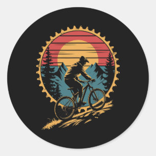 Adesivo Camiseta de Mountain Bike Para Homens Mulheres Eng