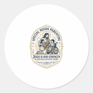 Adesivo Camiseta de Pais de Crianças com Necessidades Espe
