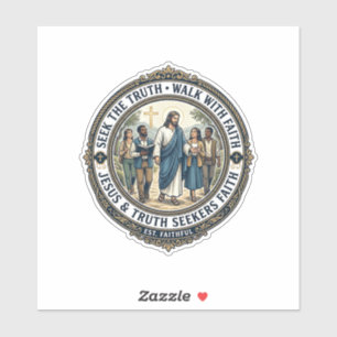Adesivo Camiseta de Teologia Nerd de Apologética de Jesus