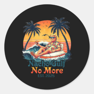 Adesivo Camiseta Divertida Trump Nacho Gulf Não Mais Trump