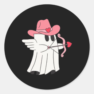 Adesivo Camiseta do Dia dos Namorados do Fantasma Cupido C