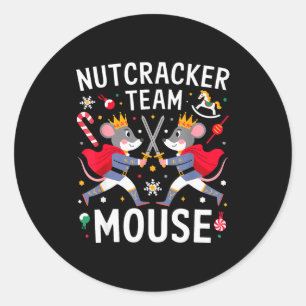 Adesivo Camiseta do Esmagador de Rato da Equipe Natal Danç