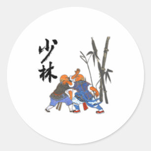 Adesivo Camiseta dos monges Shaolin