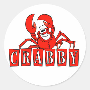 Adesivo Camiseta e presentes Crabby