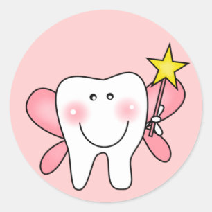Adesivo Camiseta e presentes da fada de dente