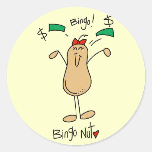 Adesivo Camiseta e presentes da porca do Bingo