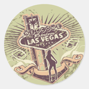 Adesivo Camiseta e presentes de Las Vegas Nevada