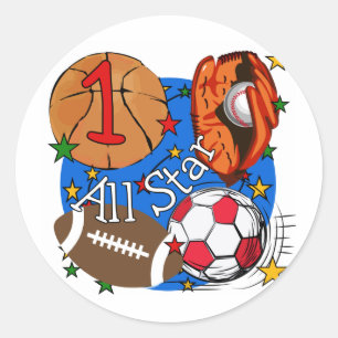 Adesivo Camiseta e presentes do primeiro aniversario dos